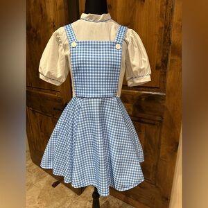 Wizard of Oz “Dorothy” costume - Blue Gingham Pinafore Dress
